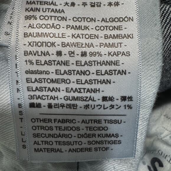 Anthropologie X Levis Jeans Womens 27 Blue Sky Rinse Stems Flare Mid Rise - Picture 14 of 16